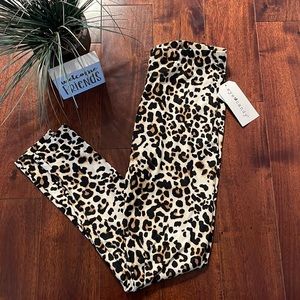 Animal print leggings - new with tags